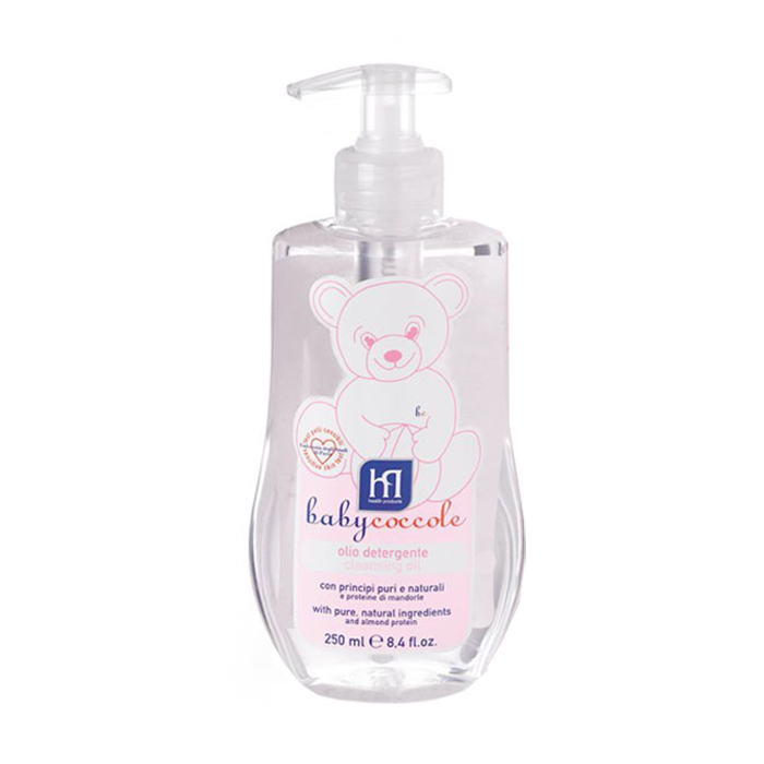 Дитяча очищувальна олія для ніжного догляду за шкірою Babycoccole Cleansing Oil, 0+, 250 мл